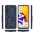 Etui pancerne do Samsung Galaxy A72 5G, Nox Case Ring, niebieskie