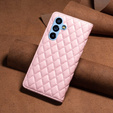 Etui z klapką do Samsung Galaxy A54 5G, Wallet, BINFEN COLOR, różowe