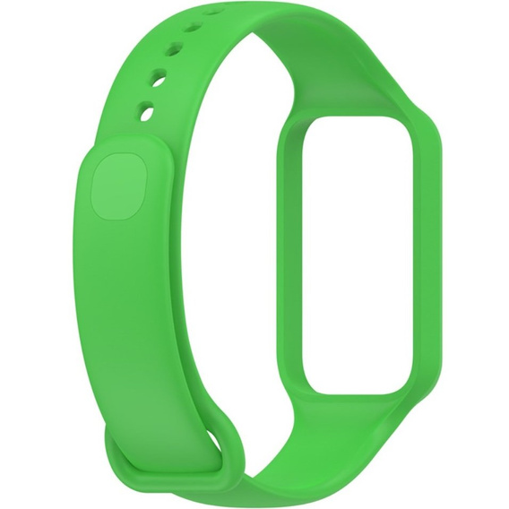 Pasek Silikonowy do Xiaomi Redmi Smart Band 2 / Xiaomi Smart Mi Band 8 Active, Zielony