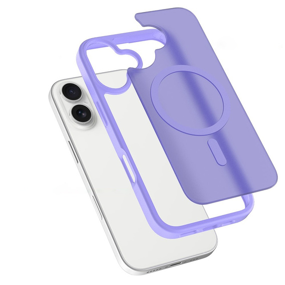 Etui do iPhone 17, Matt Case, do MagSafe, matowe fioletowe