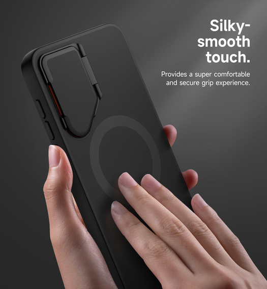 Etui do Samsung Galaxy S25 FE, Suritch Shockproof, do MagSafe – czarne