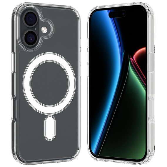 Etui do iPhone 17, do MagSafe, przezroczyste