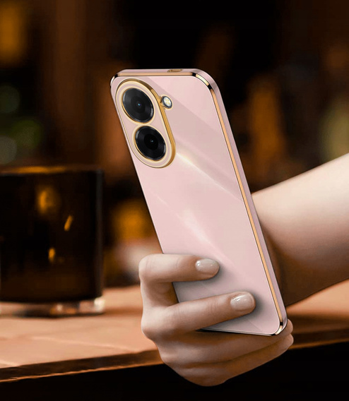 Etui do Xiaomi Redmi A5, Glamour CamShield, różowe rose gold