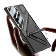 Etui do Samsung Galaxy S25 Ultra Mecha Style z podstawką – czarne