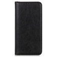 Etui do Google Pixel 8 Pro, Wallet Litchi Leather, czarne