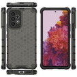 Etui Pancerne Honeycomb do Samsung Galaxy A53 5G, Czarne