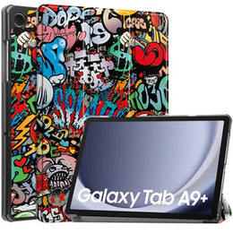 Etui do Samsung Galaxy Tab A9+, Smartcase, graffiti