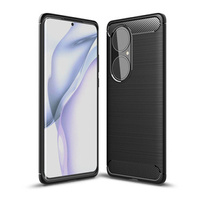 Etui do Huawei P50 Pro, Karbon, czarne