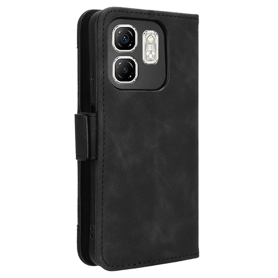 Etui z klapką do Infinix Hot 50i 4G, Card Slot, czarne
