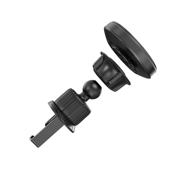 XO Uchwyt Samochodowy CX025 magnetyczny 15W, do kratki – czarny