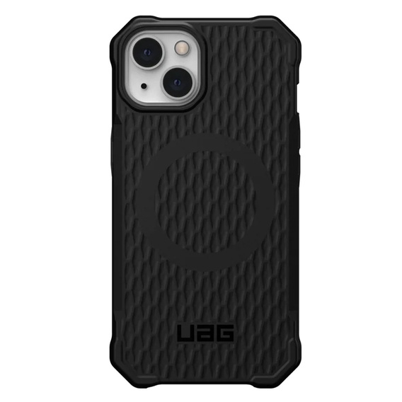 Etui Urban Armor Gear do iPhone 14 Plus, Essential Armor MagSafe, czarne