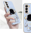 Etui do Infinix Hot 50 Pro+ 4G, Astronaut, niebieskie