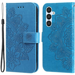 Etui z klapką do Samsung Galaxy A54 5G, Mandala, niebieskie