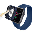 2w1 Etui + Szkło Hartowane do Apple Watch 7/8/9 41MM, Granatowe