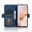Etui z klapką do Xiaomi Redmi 13, Card Slot, granatowe