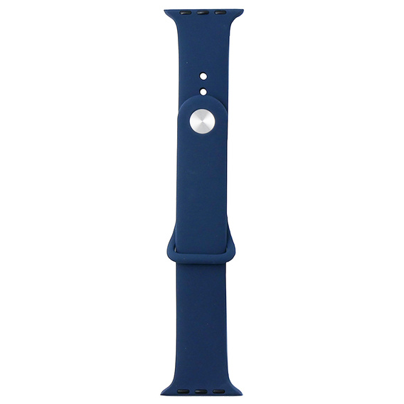 Pasek Silikonowy do Apple Watch 1/2/3/4/5/6/7/8/9/10/11/SE Ultra 1/2/3 42/44/45/46/49mm, Granatowy