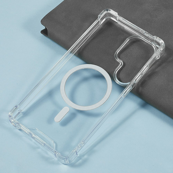 Etui do Samsung Galaxy S25 Ultra Clear MagSafe 1.5 mm – przezroczyste