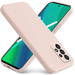 Etui do Samsung Galaxy A53 5G, Silicone Lite, różowe