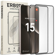 2x Szkło Hartowane do Xiaomi 15 Ultra, ERBORD 3D pełne, szybka na cały ekran