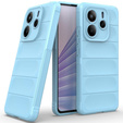 Etui do Xiaomi Redmi Note 14 5G, Gaming Shockproof, niebieskie + szkło 9H