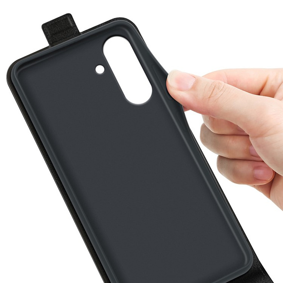 Etui z klapką do Samsung Galaxy A36 5G / A56 5G, Flip, czarne