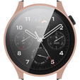 2w1 Etui + Szkło Hartowane do Xiaomi Watch S1 Pro, Różowe