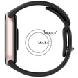 Pasek Silikonowy do Xiaomi Smart Band 10 / 9 / 8, Czarny