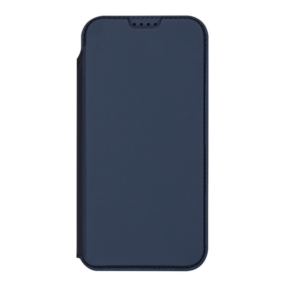 Etui Dux Ducis do iPhone 17 Pro Max, Skin Pro, z klapką, z miejscem na kartę, granatowe