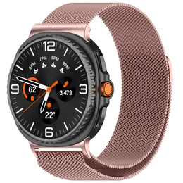 Pasek Bransoleta Milanese do Samsung Galaxy Watch 8 / 8 Classic, Różowa