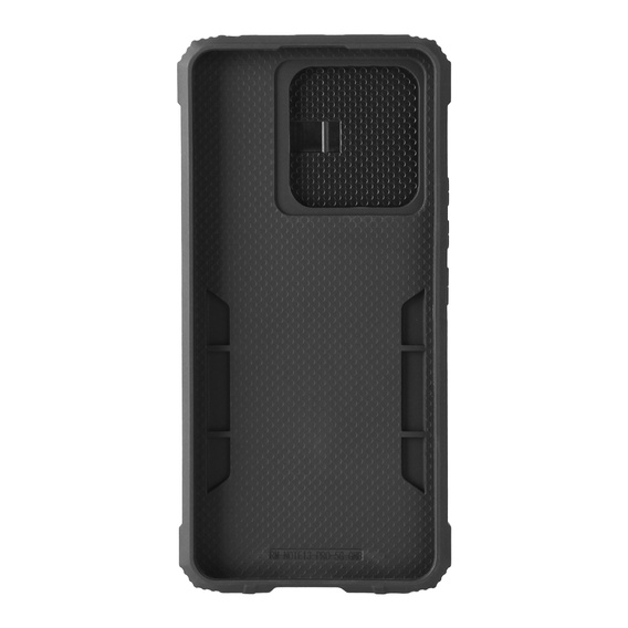 Etui pancerne do Xiaomi Redmi Note 13 Pro 5G, CamShield Slide, niebieskie + Szkło Hartowane 9H