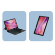 Etui z klawiaturą do Lenovo Tab 10.1 (2025), czarne