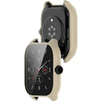 2w1 Etui + Szkło hartowane do Amazfit GTS 4, Beżowe