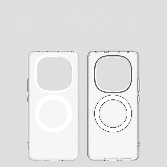 Etui do Xiaomi Redmi Note 14 Pro 5G / Poco X7 5G, Fusion Hybrid, do MagSafe, przezroczyste