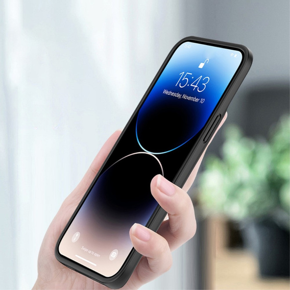 Etui z Baterią 6800mAh do iPhone 14, zielone kamuflaż