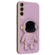 Etui do Samsung Galaxy S23, Astronaut, fioletowe