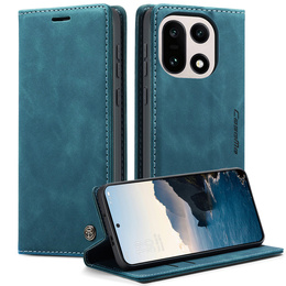 Etui CASEME do OnePlus 15, Leather Wallet Case, niebieskie