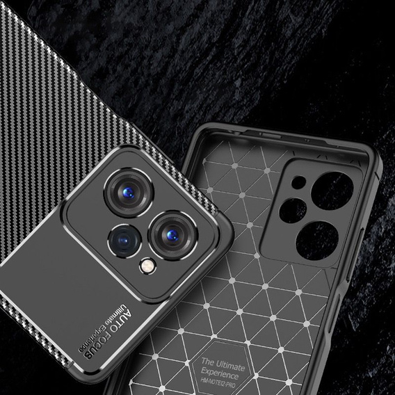 Etui do Xiaomi Poco X5 Pro 5G, Carbon Gel, czarne