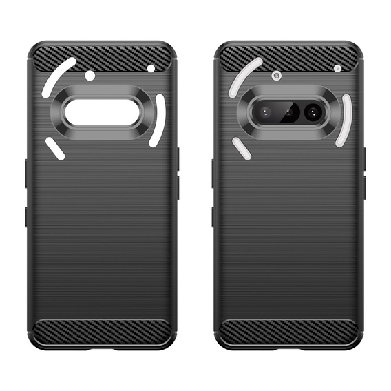 Etui do Nothing Phone 3A, Carbon, czarne