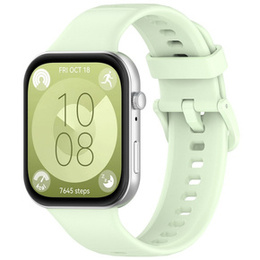 Pasek Silikonowy do Huawei Watch Fit 4 / 4 Pro / 3, Jasnozielony