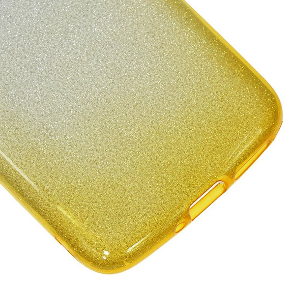 Etui Glitter Case Motorola Moto G5S - Silver/Gold