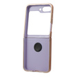 Etui do Samsung Galaxy Z Flip 5 5G, Electro Ring, fioletowe
