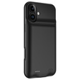 Etui z Baterią 6000mAh do iPhone 17, czarne