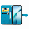 Etui z klapką do Realme C75, Mandala, niebieskie