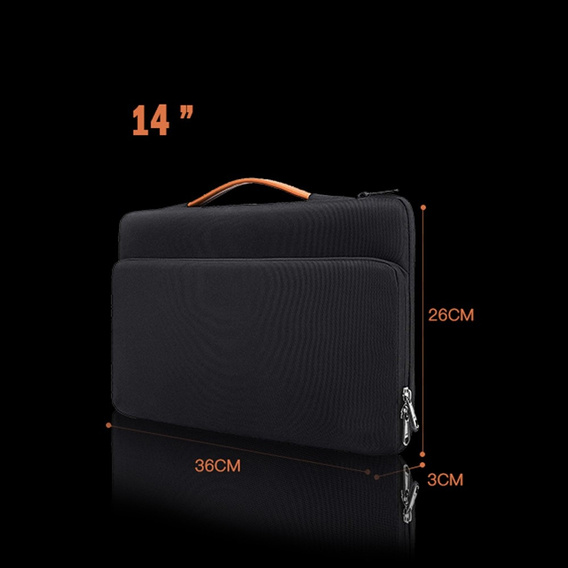 Torba na laptopa 13–14 cali – elegancja i ochrona w jednym - Czarna