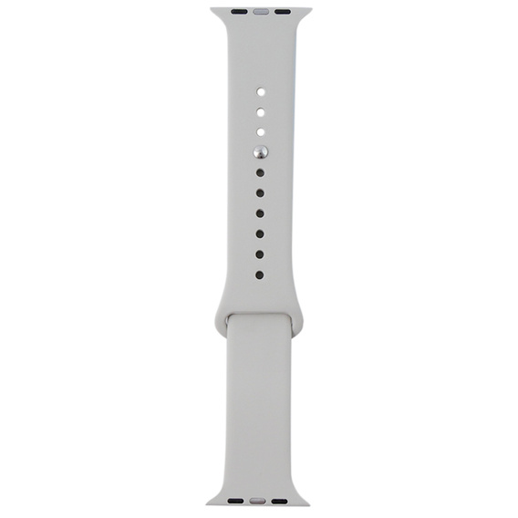 Pasek Silikonowy do Apple Watch 1/2/3/4/5/6/7/8/9/10/11/SE Ultra 1/2/3 42/44/45/46/49mm, Szary