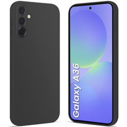 Etui do Samsung Galaxy A36 5G, Silicone Lite, czarne