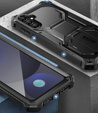 Pancerne Etui Supcase i-Blason Armorbox SP do Galaxy S24 FE, z klipsem i podstawką, czarne