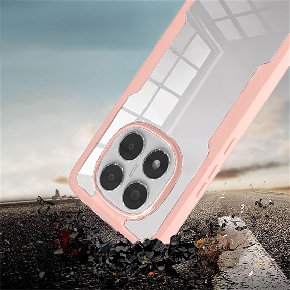 Etui do Xiaomi Redmi Note 14 Pro 5G / 14 Pro+ 5G, Shockproof, z folią, różowe