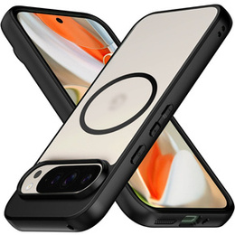 Etui do Google Pixel 9 Pro XL, Fusion Hybrid, do MagSafe, czarne