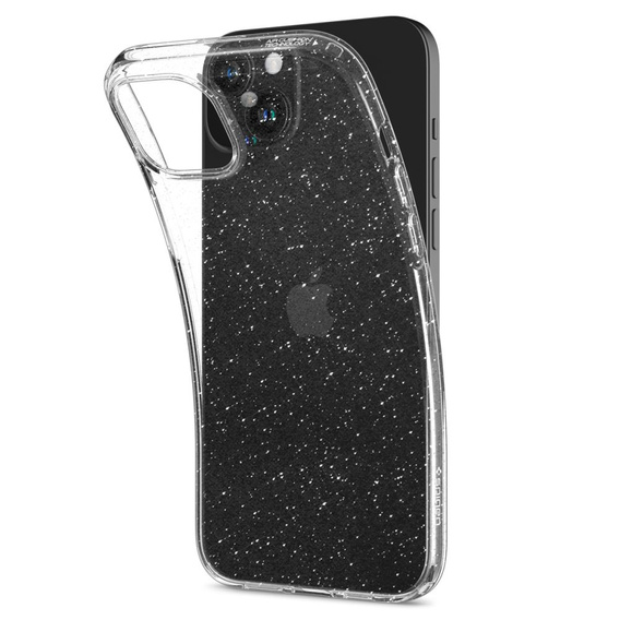 Etui Spigen do iPhone 15, Liquid Crystal, Przezroczyste